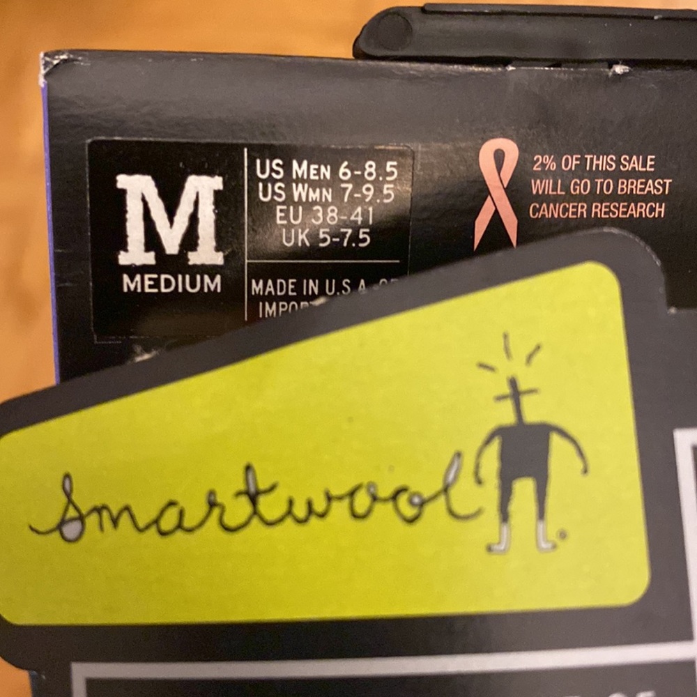 Smart wool PhD Running socks. - Picture 3 of 3